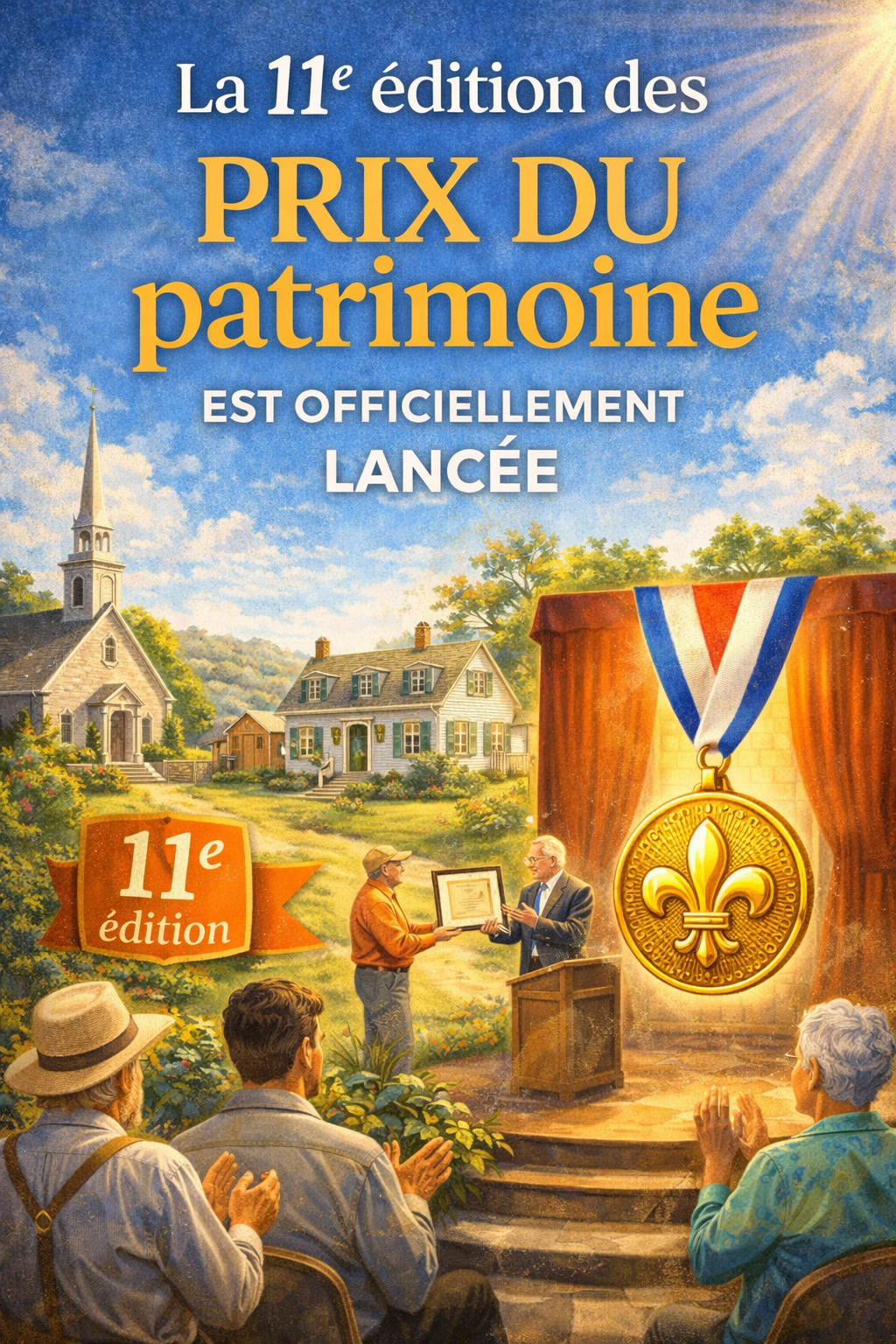 La 11e édition des Prix du patrimoine est officiellement lancée.